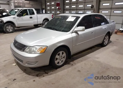 2002 Toyota Avalon Xl z USA, uszkodzony, nr VIN 4T1BF28B62U237737